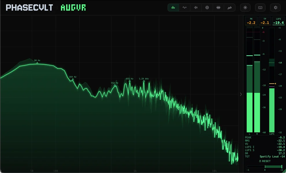AUGVR Spectrum Analyzer