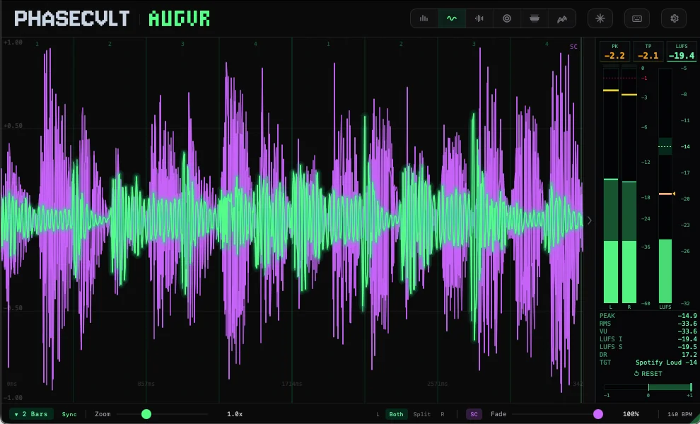 AUGVR Oscilloscope