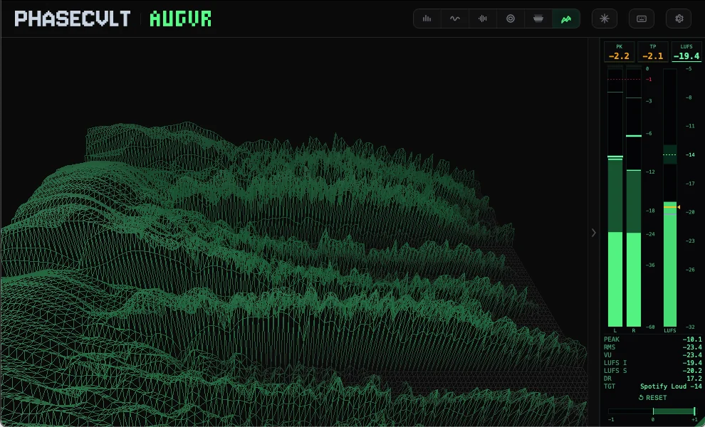 AUGVR 3D Waterfall